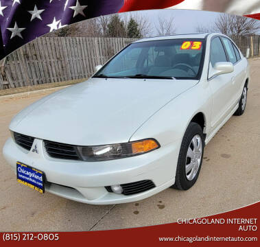 2003 Mitsubishi Galant for sale at Chicagoland Internet Auto - 410 N Vine St New Lenox IL, 60451 in New Lenox IL