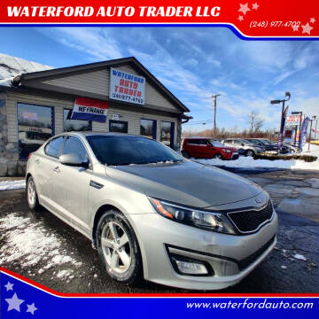 2015 Kia Optima for sale at WATERFORD AUTO TRADER LLC in Waterford MI