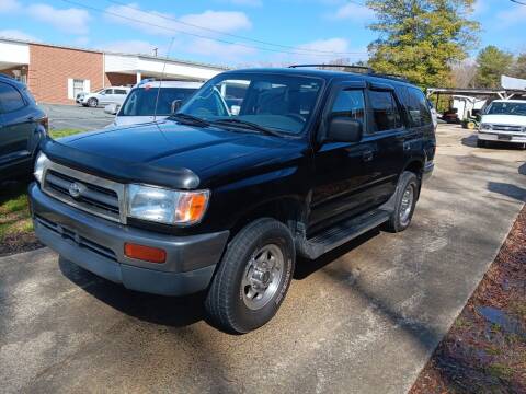 1998 Toyota 4Runner for sale at Ray Moore Auto Sales in Graham NC