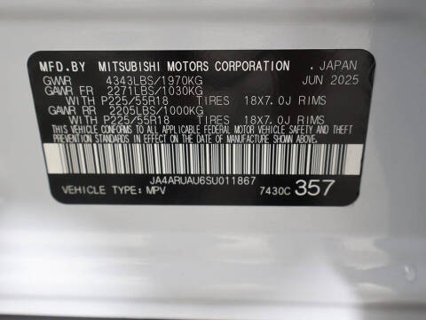 2025 Mitsubishi Outlander Sport