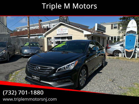 2017 Hyundai Sonata for sale at Triple M Motors in Point Pleasant NJ