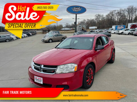 2014 Dodge Avenger for sale at FAIR TRADE MOTORS in Bellevue NE