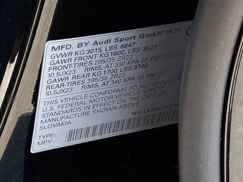 2026 Audi RS Q8 performance 4.0T quattro