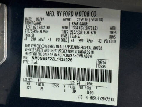 2020 Ford Transit Connect XLT