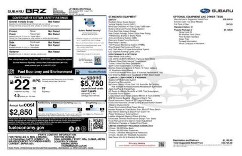 2026 Subaru BRZ tS