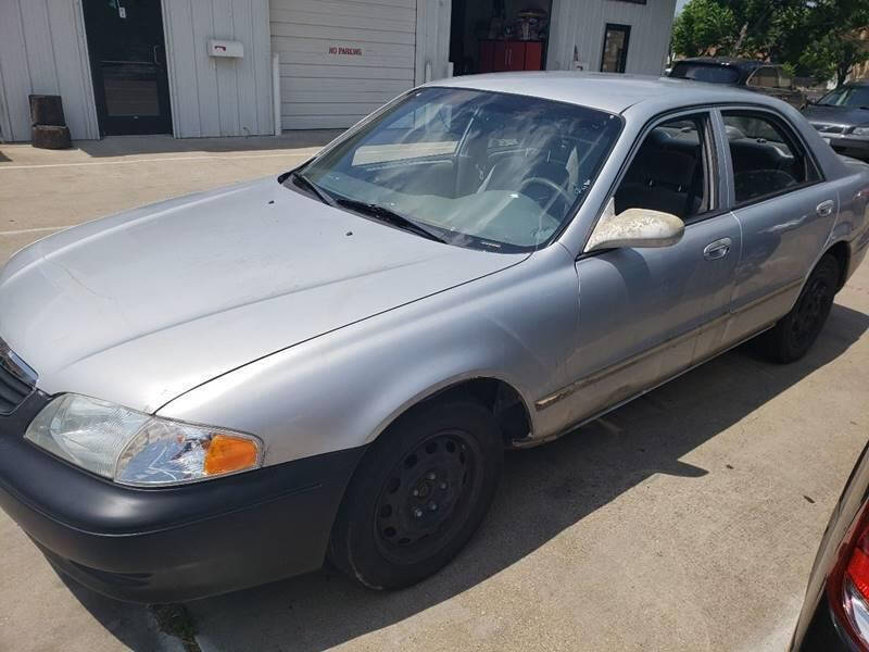 Used 2000 Mazda 626 ES with VIN 1YVGF22C4Y5175568 for sale in Dallas, TX