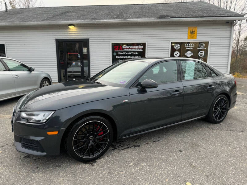 Used 2018 Audi A4 Premium Plus with VIN WAUENAF46JA067802 for sale in Bath, ME