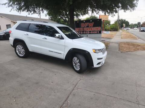 2019 Jeep Grand Cherokee for sale at DFW AUTO FINANCING LLC in Dallas TX