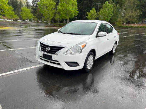 2016 Nissan Versa for sale at BJL Auto Sales LLC in Federal Way WA