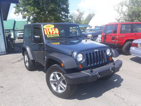 2007 Jeep Wrangler for sale at Low Auto Sales in Sedro Woolley WA