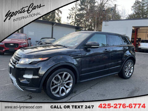 2013 Land Rover Range Rover Evoque for sale at Sports Cars International in Lynnwood WA