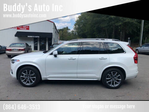2017 Volvo XC90 for sale at Buddy's Auto Inc in Pendleton SC