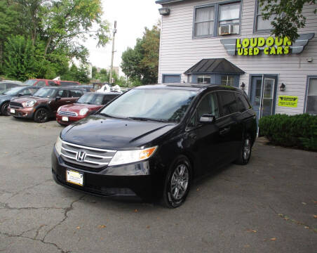 2012 Honda Odyssey for sale at Loudoun Used Cars in Leesburg VA