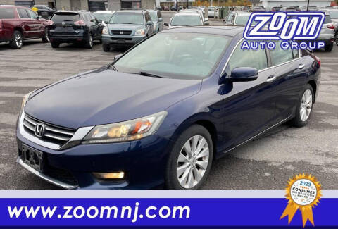 2014 Honda Accord for sale at Zoom Auto Group in Parsippany NJ