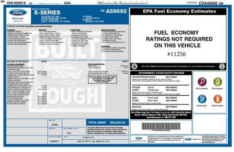 2012 Ford E-Series E-250