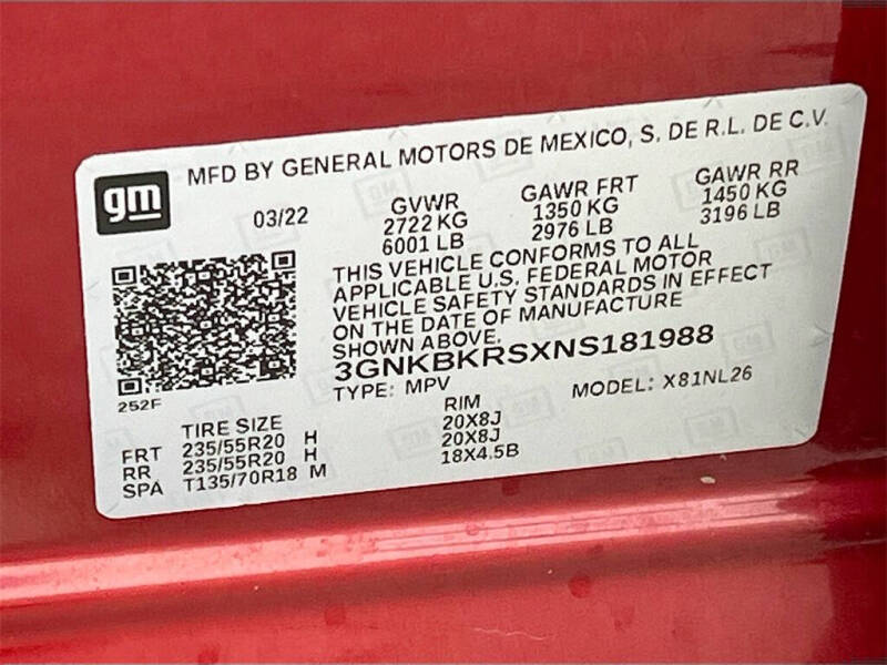 2022 Chevrolet Blazer RS