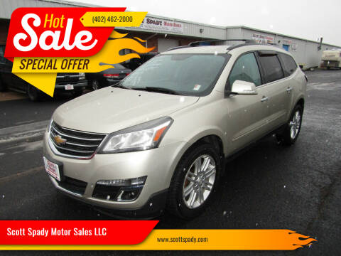 2015 Chevrolet Traverse for sale at Scott Spady Motor Sales LLC in Hastings NE