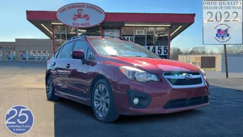 2014 Subaru Impreza for sale at The Carriage Company in Lancaster OH
