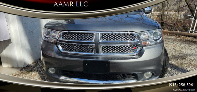 2012 Dodge Durango for sale at AAMR LLC in Kansas City KS