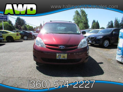 2008 Toyota Sienna for sale at Hall Motors LLC in Vancouver WA