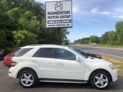 2009 Mercedes-Benz M-Class for sale at Momentum Motor Group in Lancaster SC
