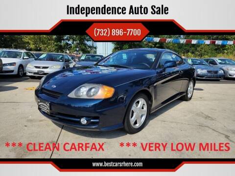 2003 Hyundai Tiburon for sale at Independence Auto Sale in Bordentown NJ