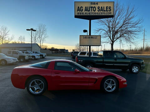 2004 Chevrolet Corvette for sale at AG Auto Sales in Ontario NY