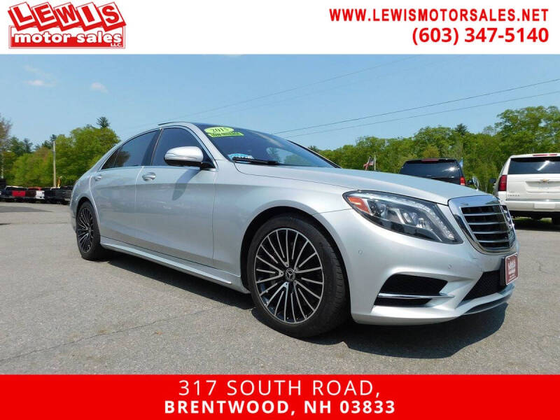 2015 Mercedes-Benz S-Class S 550 4MATIC