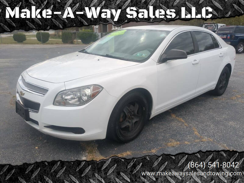 2012 Chevrolet Malibu for sale at Make-A-Way Sales LLC in Spartanburg SC