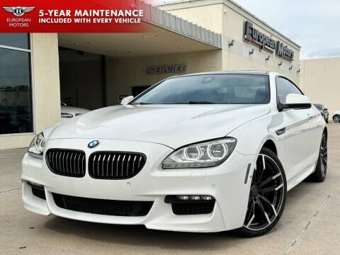 2015 BMW 6 Series for sale at European Motors Inc in Plano TX