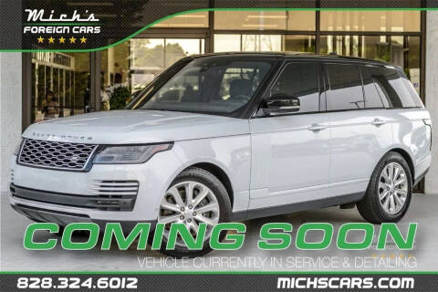 2018 Land Rover Range Rover for sale at Mich's Foreign Cars in Hickory NC