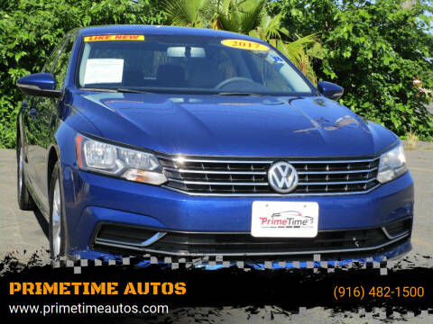 2017 Volkswagen Passat for sale at PRIMETIME AUTOS in Sacramento CA
