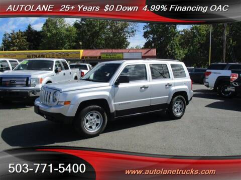 2013 Jeep Patriot for sale at Auto Lane in Portland OR