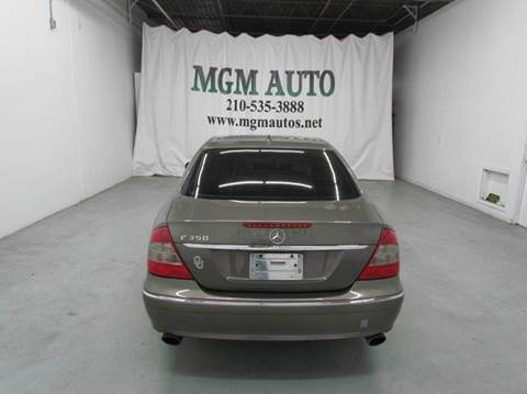 2008 Mercedes-Benz E-Class for sale at MGM Auto in San Antonio, TX