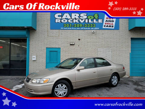 2000 Toyota Camry for sale at Cars Of Rockville in Rockville MD