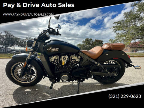 2017 Indian Scout  for sale at Pay & Drive Auto Sales in Orlando FL