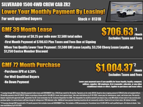 2025 Chevrolet Silverado 1500 ZR2