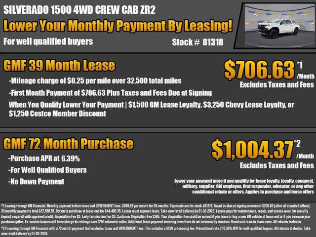 2025 Chevrolet Silverado 1500 ZR2