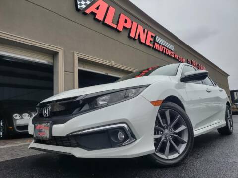 2020 Honda Civic for sale at Alpine Motors Certified Pre-Owned in Wantagh NY