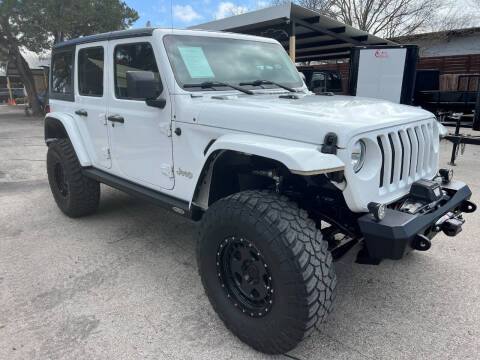 2018 Jeep Wrangler Unlimited for sale at TROPHY MOTORS in New Braunfels TX