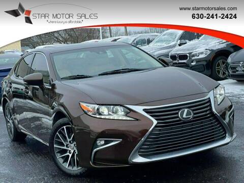 2017 Lexus ES 350 for sale at Star Motor Sales in Downers Grove IL