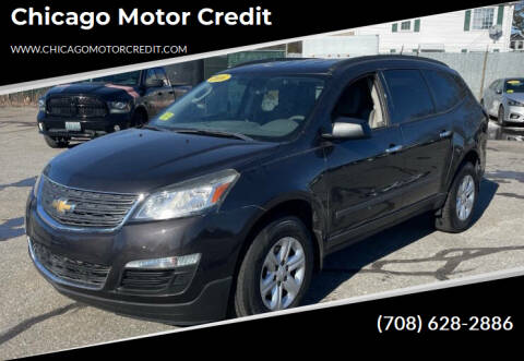 2016 Chevrolet Traverse for sale at Chicago Motor Credit in South Holland IL