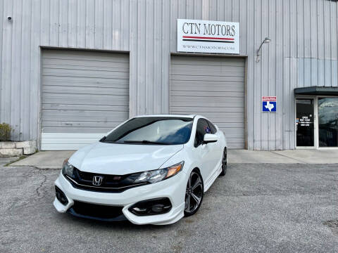 2014 Honda Civic for sale at CTN MOTORS in Houston TX