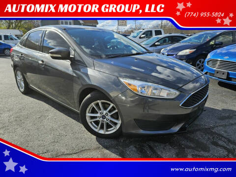 2016 Ford Focus for sale at AUTOMIX MOTOR GROUP, LLC in Swansea MA