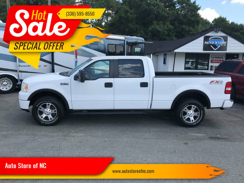 2008 Ford F-150 for sale at Auto Store of NC in Walkertown NC