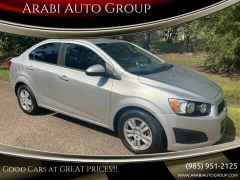 2014 Chevrolet Sonic for sale at Arabi Auto Group in Lacombe LA