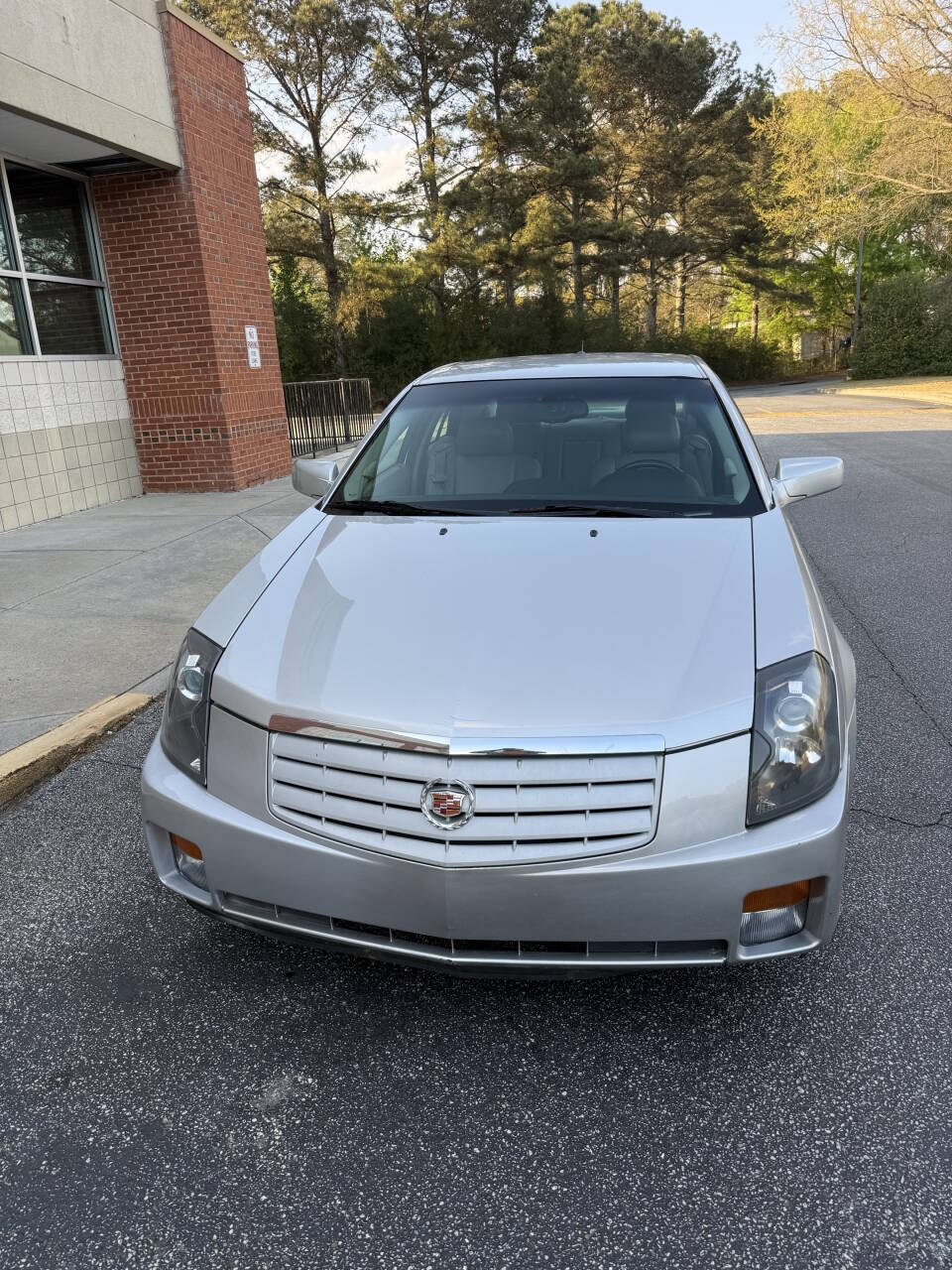 Silver 2006 Cadillac CTS Base 4dr Sedan w/2.8L 1