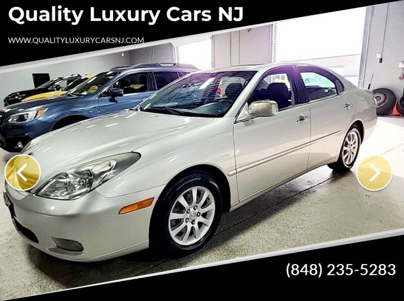 2004 Lexus ES 330 for sale at Quality Luxury Cars NJ in Rahway NJ