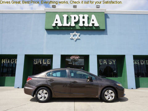 2015 Honda Civic for sale at ALPHA AUTOMOBILE SALES, LLC in Lafayette LA
