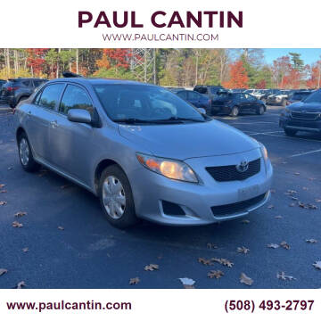 2010 Toyota Corolla for sale at PAUL CANTIN in Fall River MA